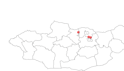 Mongolia map